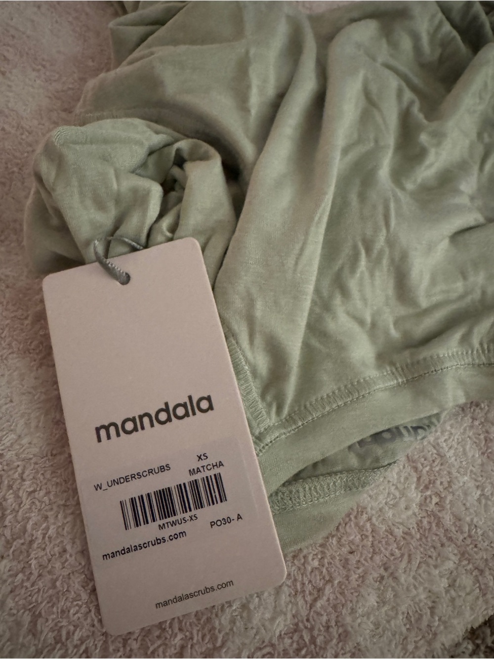 Mandala Underscrub in Matcha NEW - Picture 2 of 3